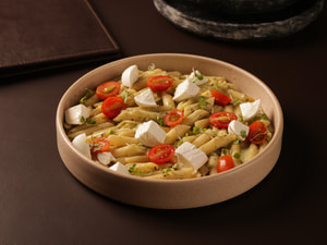 Mucarela de Bufala com Pesto (1 Pessoa)
