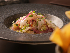 Ceviche de Peixe Branco