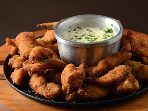 Isca de Frango  Milanesa