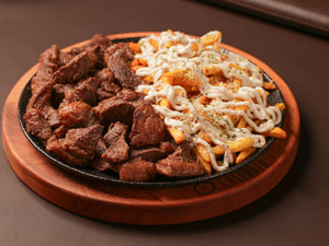 Ponta da Picanha com Fritas